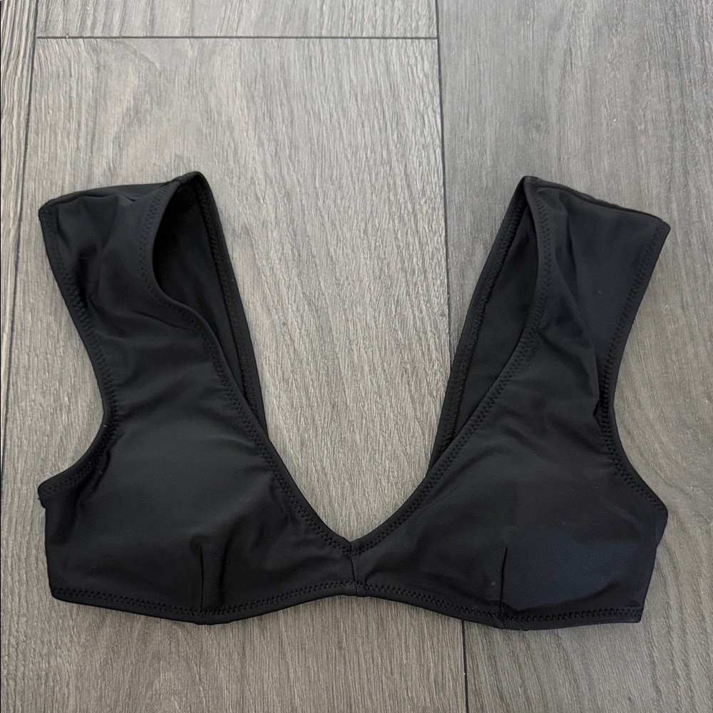 Zara Black Bikini Crop Top